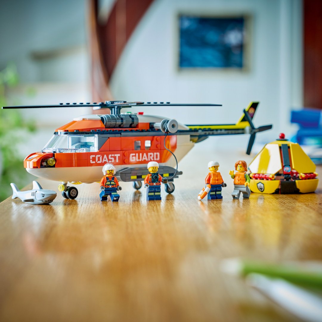Конструктор LEGO Вертолет береговой охраны 60503, деталей 551 шт купить,NaN