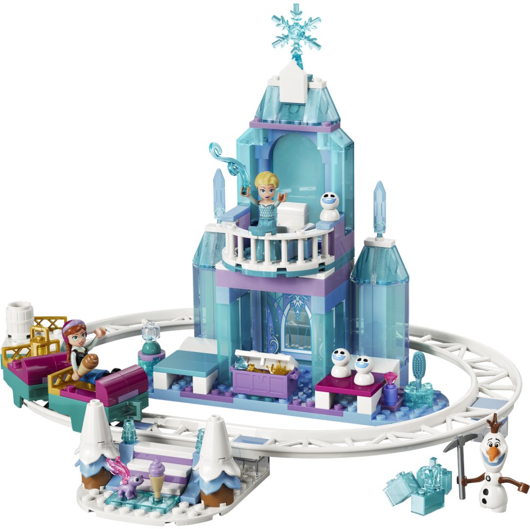Конструктор LEGO Ледяной замок Эльзы и снежная горка 43281, деталей 216 шт купить,NaN