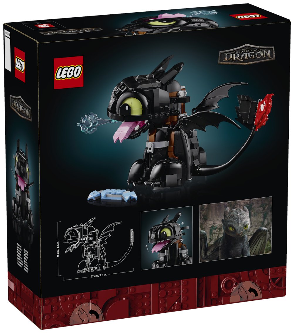 Конструктор LEGO Как приручить дракона: Беззубик 10375, деталей 784 шт купить,NaN