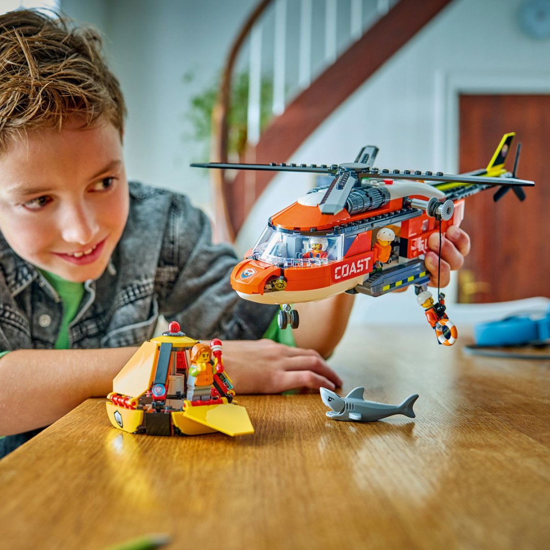 Конструктор LEGO Вертолет береговой охраны 60503, деталей 551 шт купить,NaN