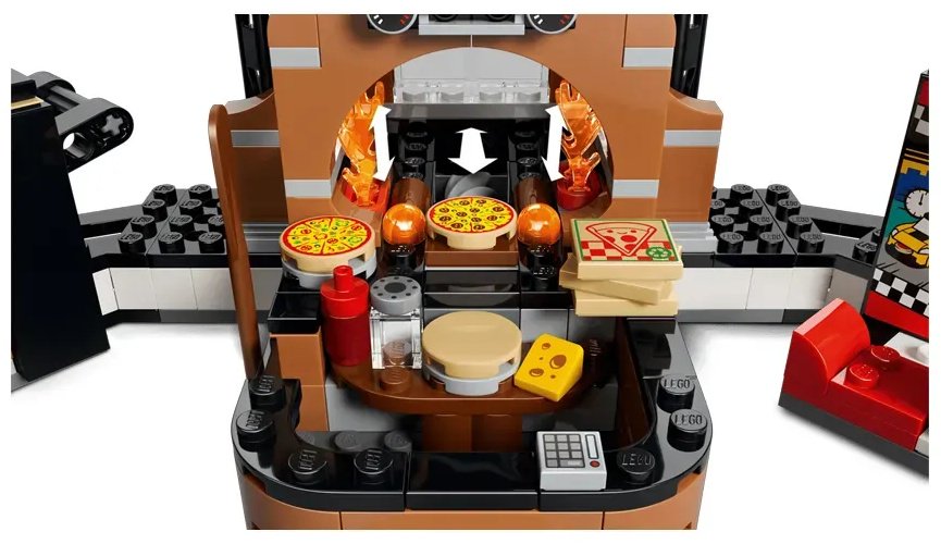 Конструктор LEGO City Город Пиццерия и техника для доставки 60496, деталей 494 шт купить,NaN