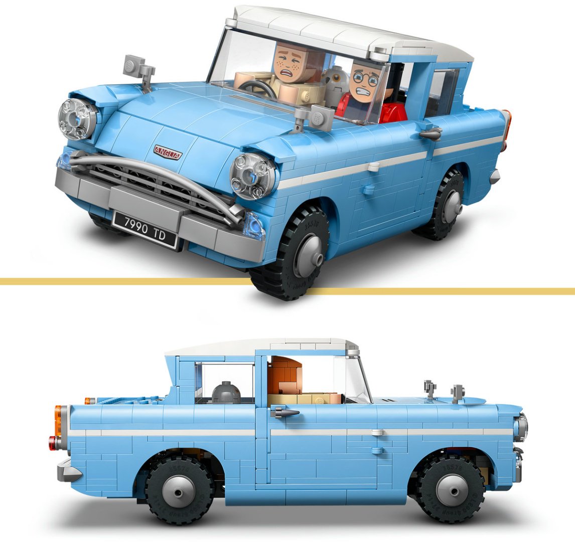Конструктор LEGO Заколдованный летающий Ford Anglia 76470, деталей 868 шт купить,NaN