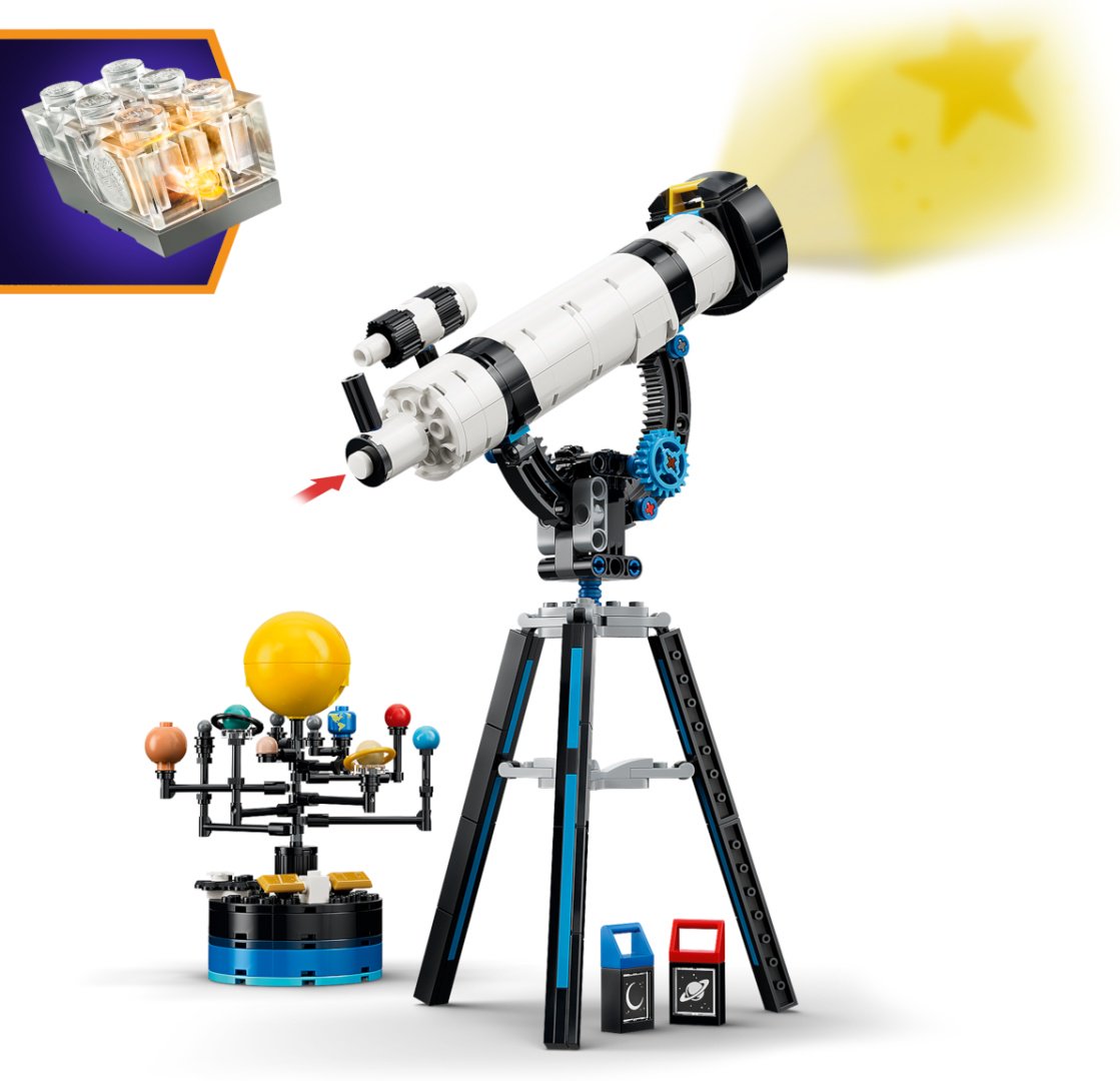 Конструктор LEGO Космический исследовательский телескоп 31378, деталей 278 шт купить,NaN