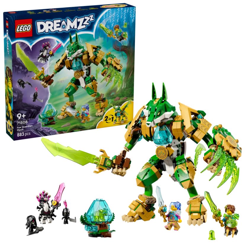 Конструктор LEGO Механический Страж Лисы 71508, деталей 883 шт купить,NaN