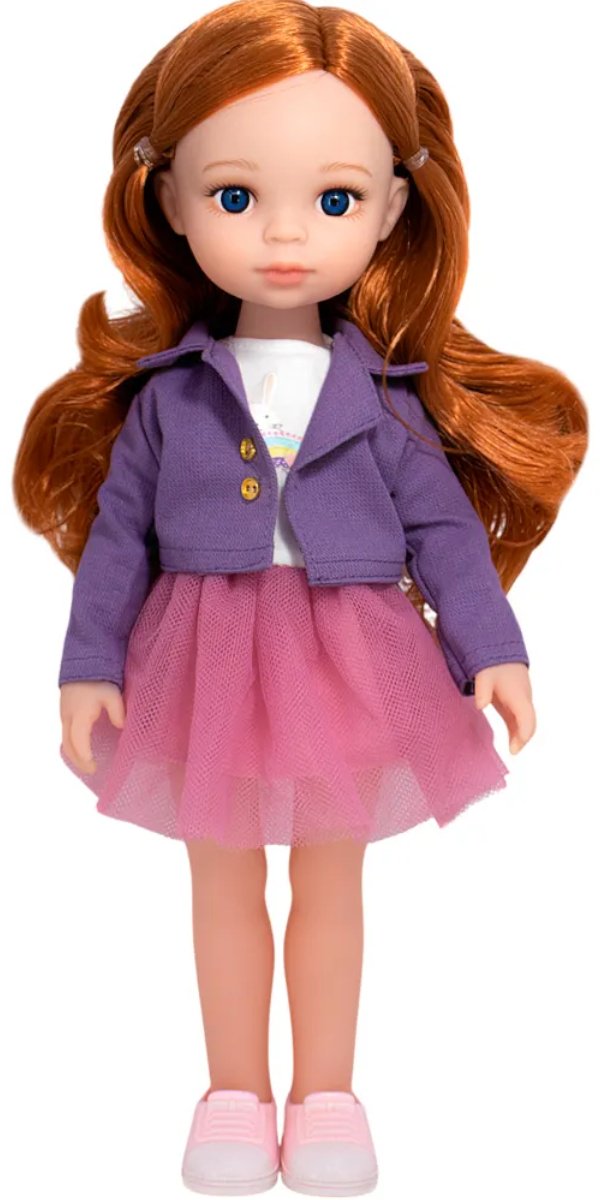 Кукла-модель Little Milly Шатенка в розовой юбке 30 см купить,NaN