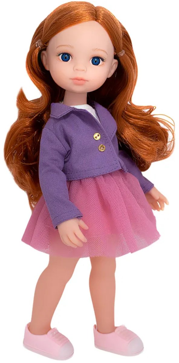 Кукла-модель Little Milly Шатенка в розовой юбке 30 см купить,NaN