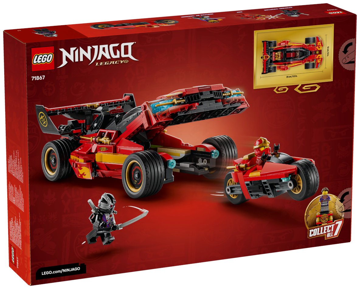 Конструктор LEGO Ninjago 71867, деталей 691 шт купить,NaN