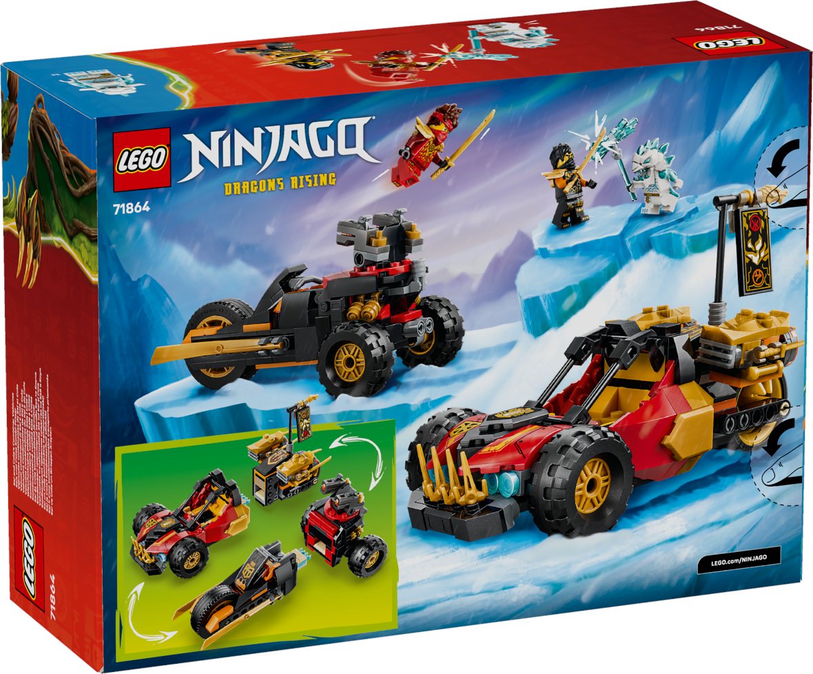 Конструктор LEGO Ninjago 71864, деталей 394 шт купить,NaN