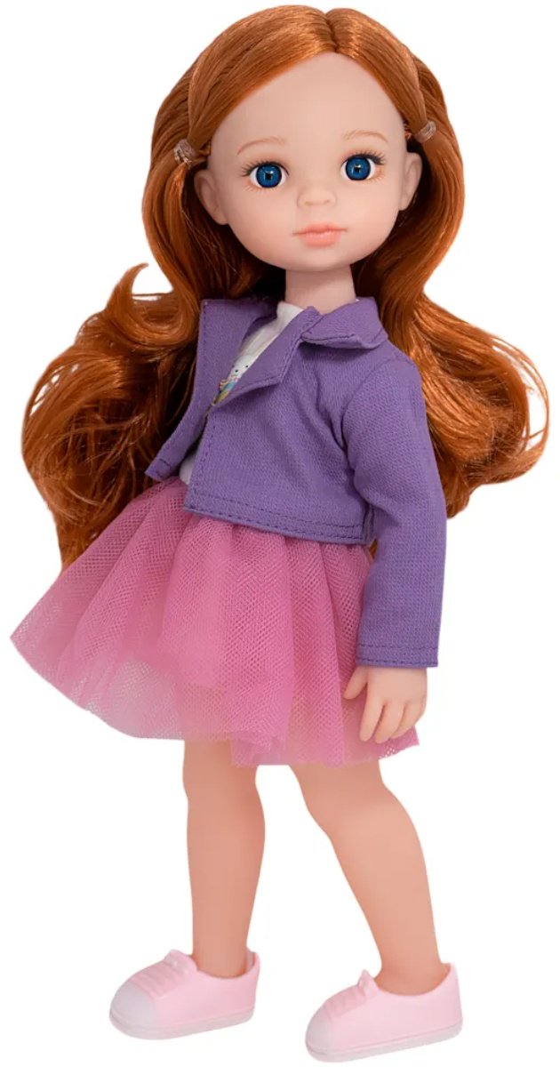 Кукла-модель Little Milly Шатенка в розовой юбке 30 см купить,NaN