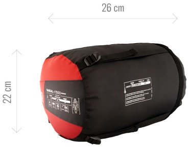 Спальный мешок Millet MIC1129-0335 красный