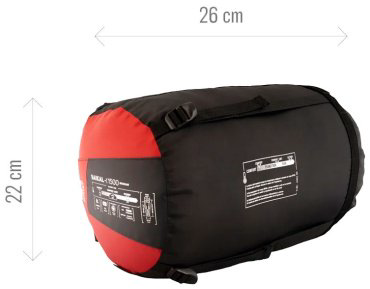 Спальный мешок Millet MIC1129-0335 красный купить,99900