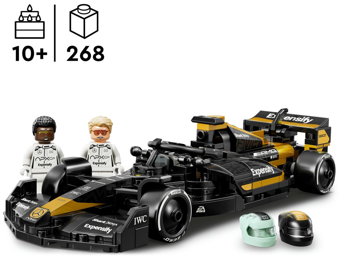 Конструктор LEGO APXGP Team Race Car from F1 The Movie 77252, деталей 268 шт купить,NaN