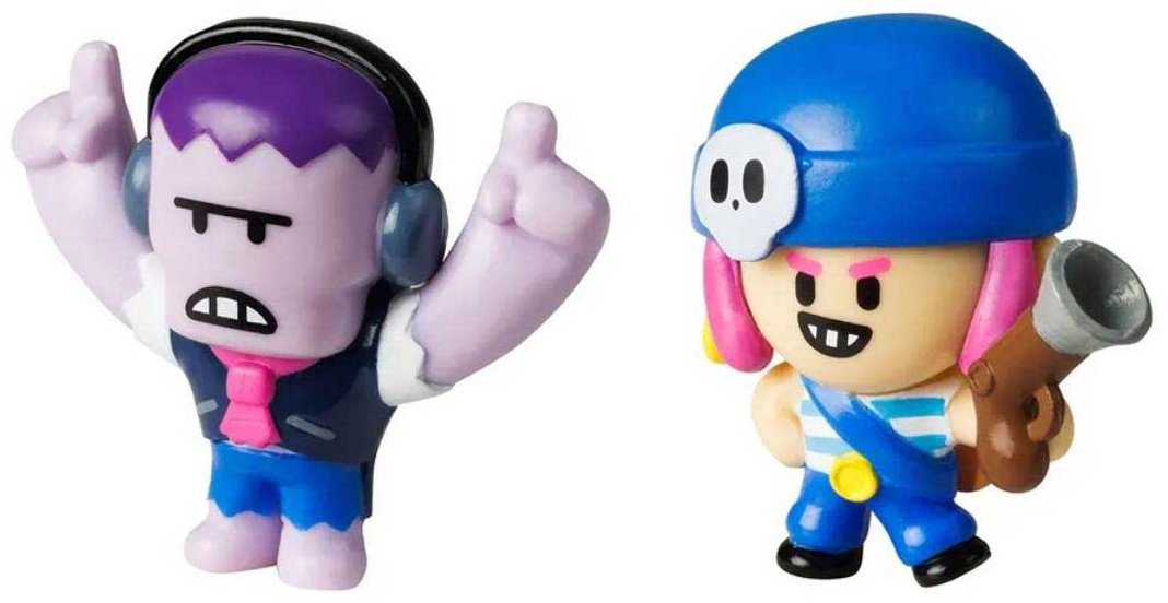 Brawl Stars Фрэнк и Пэнни 5 см 2 шт купить,NaN