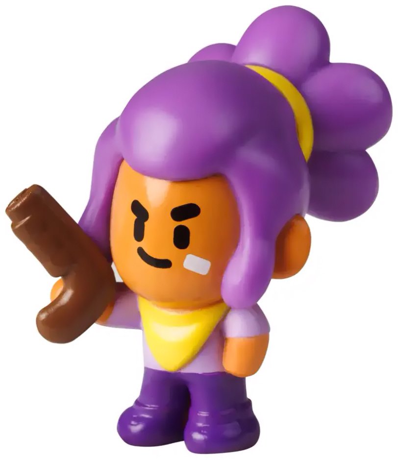 Brawl Stars Джесси, Биби и Шелли 5 см 3 шт купить,NaN