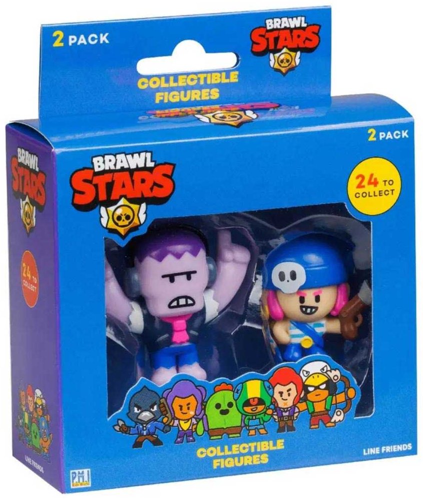 Brawl Stars Фрэнк и Пэнни 5 см 2 шт купить,NaN