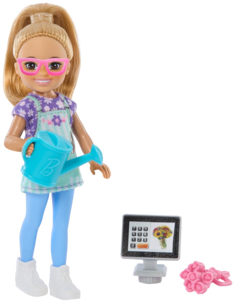 Кукла-модель Barbie Челси изучает профессии, флорист 14 см купить,NaN