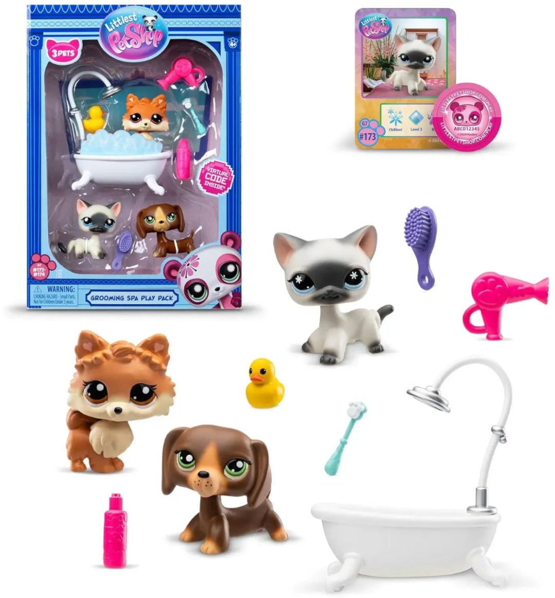 Набор Littlest Pet Shop Груминг спа купить,NaN