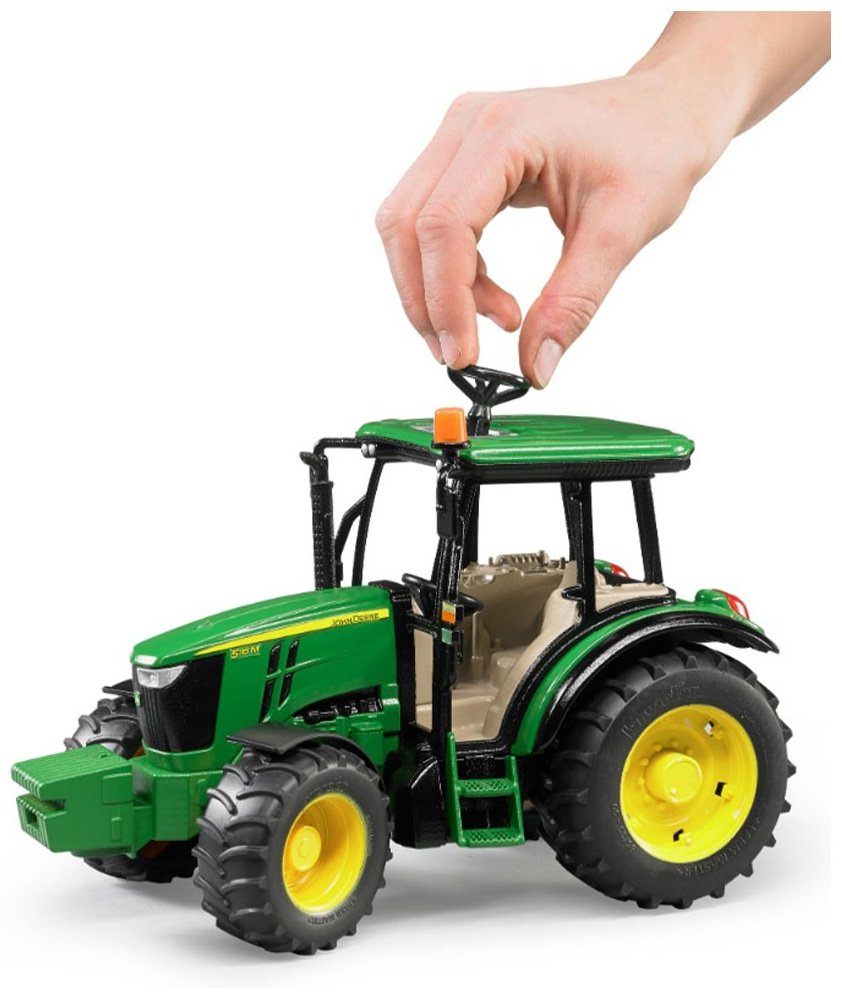 Трактор Bruder ohn Deere 5115M зеленый купить,NaN