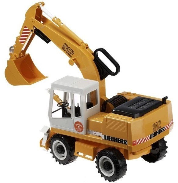 Спецтехника Bruder Экскаватор колёсный Liebherr желтый купить,NaN
