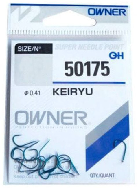 Крючок для рыбалки Owner 50175-05 одинарный серебристый 16 шт