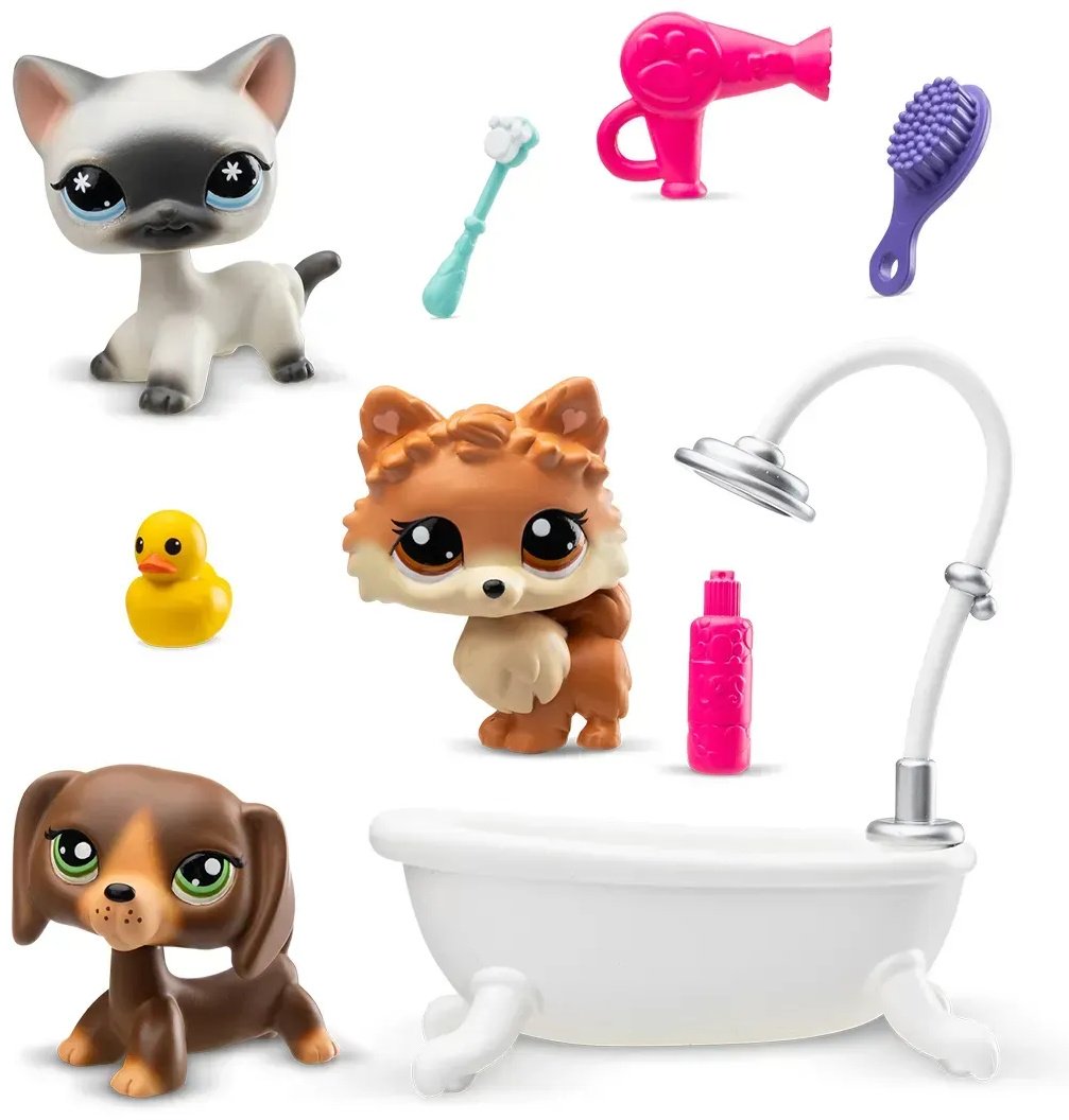 Набор Littlest Pet Shop Груминг спа купить,NaN