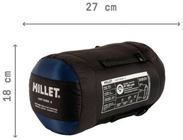 Спальный мешок Millet MIC1110-N8731 синий