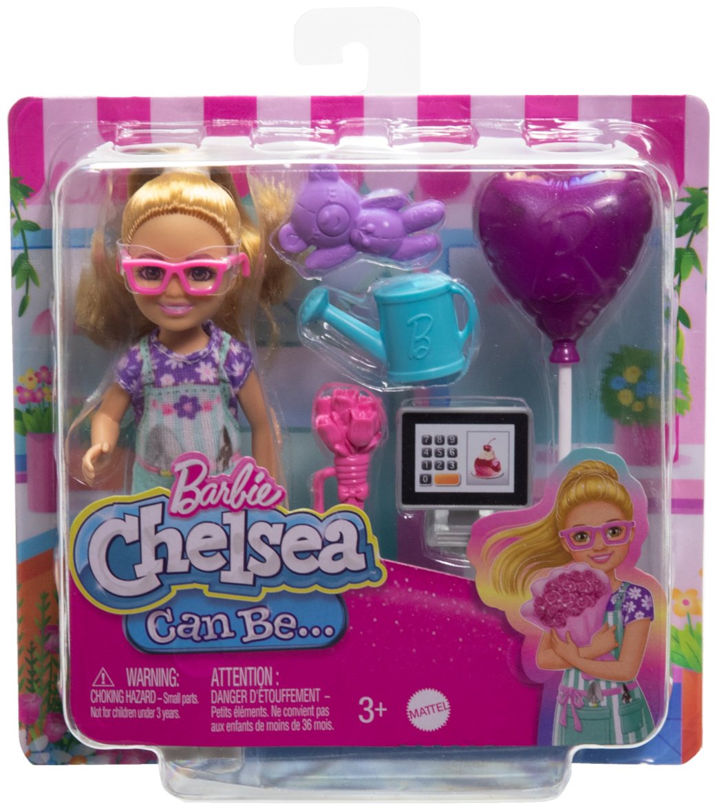 Кукла-модель Barbie Челси изучает профессии, флорист 14 см купить,NaN