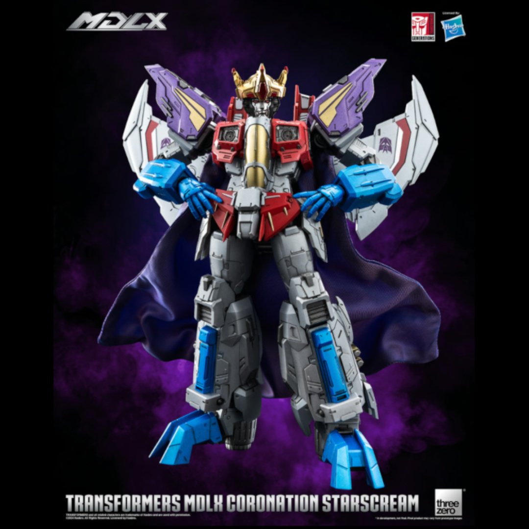ThreeZero The Movie (1986) - Coronation Starscream MDLX 20 см 1 шт купить,NaN