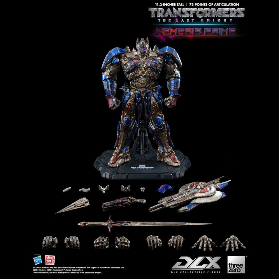 ThreeZero The Last Knight Leader Class Nemesis Prime DLX 28 см 1 шт купить,NaN
