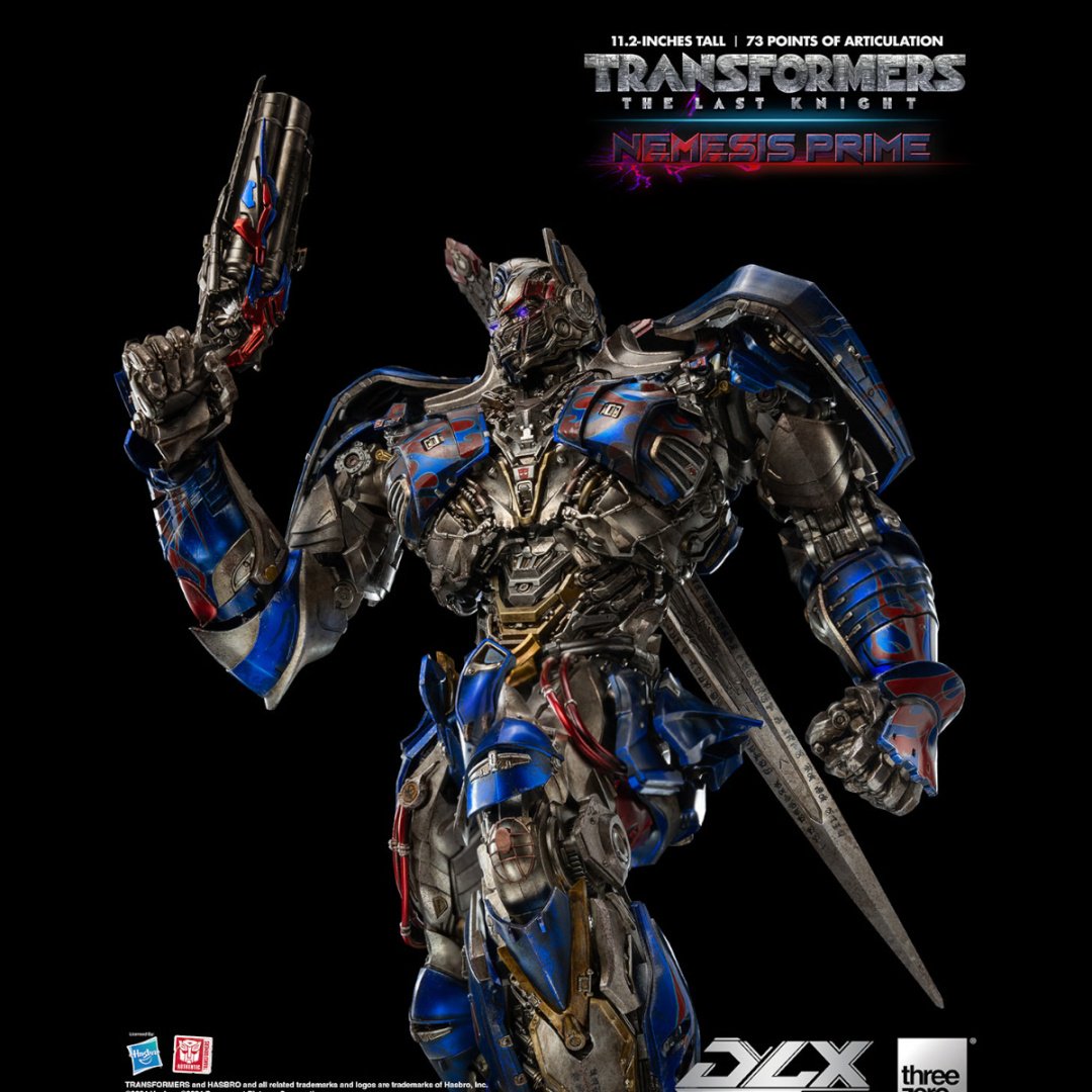 ThreeZero The Last Knight Leader Class Nemesis Prime DLX 28 см 1 шт купить,NaN
