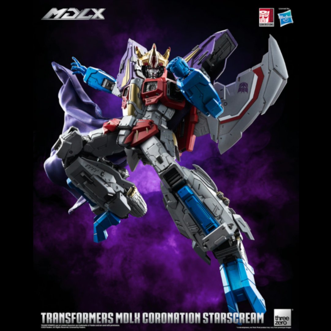 ThreeZero The Movie (1986) - Coronation Starscream MDLX 20 см 1 шт купить,NaN