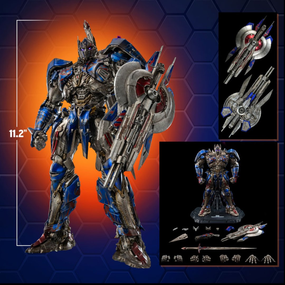 ThreeZero The Last Knight Leader Class Nemesis Prime DLX 28 см 1 шт купить,NaN