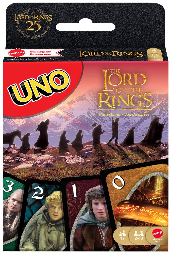 Настольная игра Mattel UNO Lord of the Rings купить,NaN