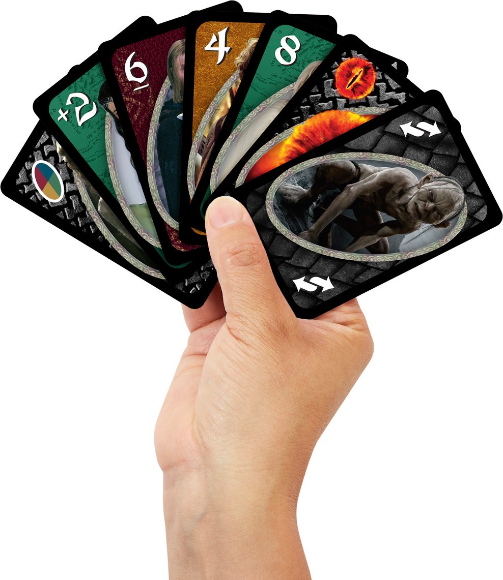 Настольная игра Mattel UNO Lord of the Rings купить,NaN