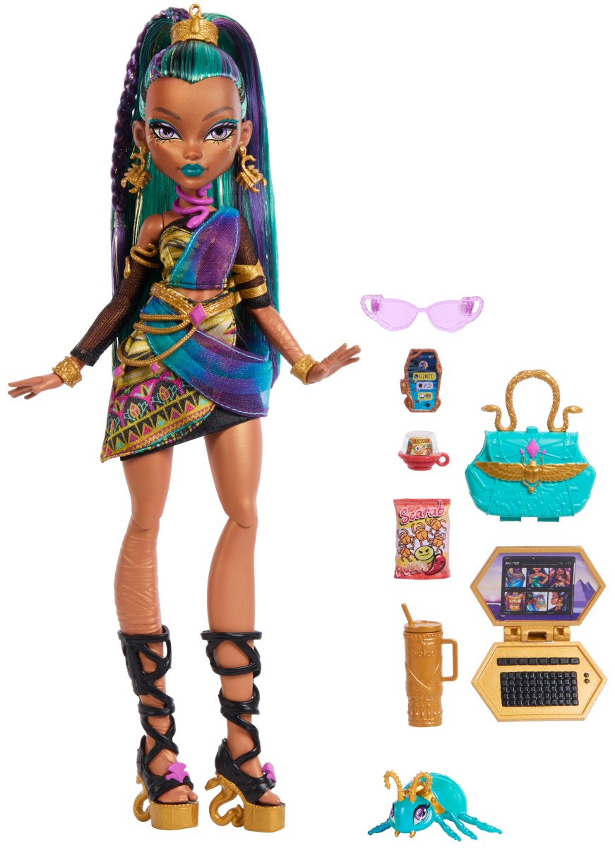 Кукла-модель Monster High Нефера Де Нил 28 см купить,NaN