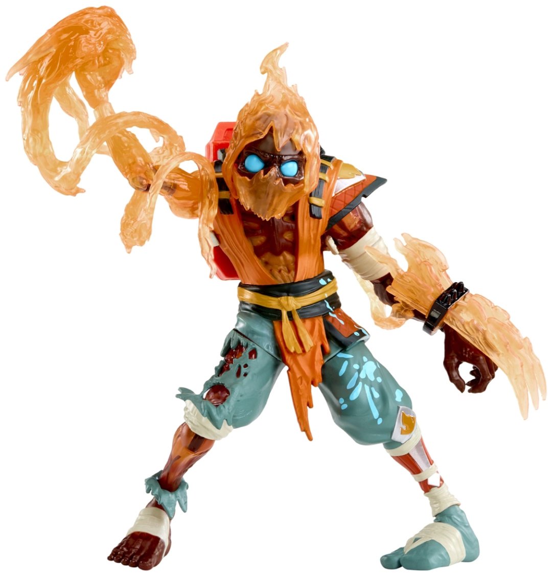 Ninjombie Ниндзомби игровой набор фигурка со слаймом Скорстрайк Scorchstrike 68759 18 см 1 шт купить,NaN