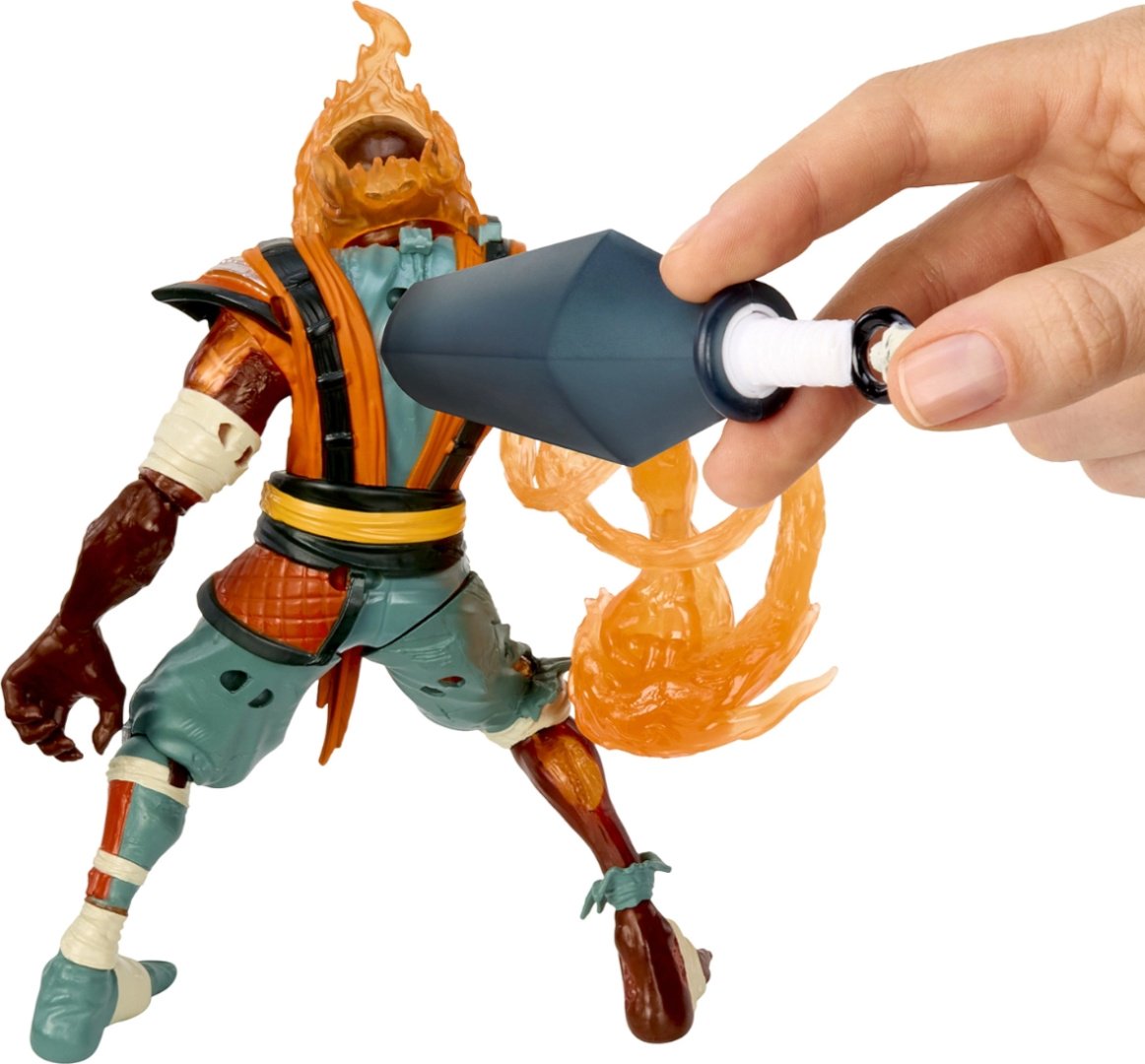 Ninjombie Ниндзомби игровой набор фигурка со слаймом Скорстрайк Scorchstrike 68759 18 см 1 шт купить,NaN