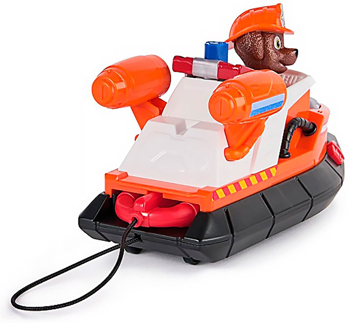 Машина PAW Patrol Пожарные спасатели лодка с фигуркой Зума оранжевый купить,NaN