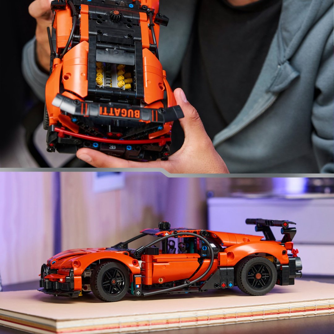 Конструктор LEGO Гоночный автомобиль Bugatti Chiron Pur Sport 42222, деталей 771 шт купить,NaN