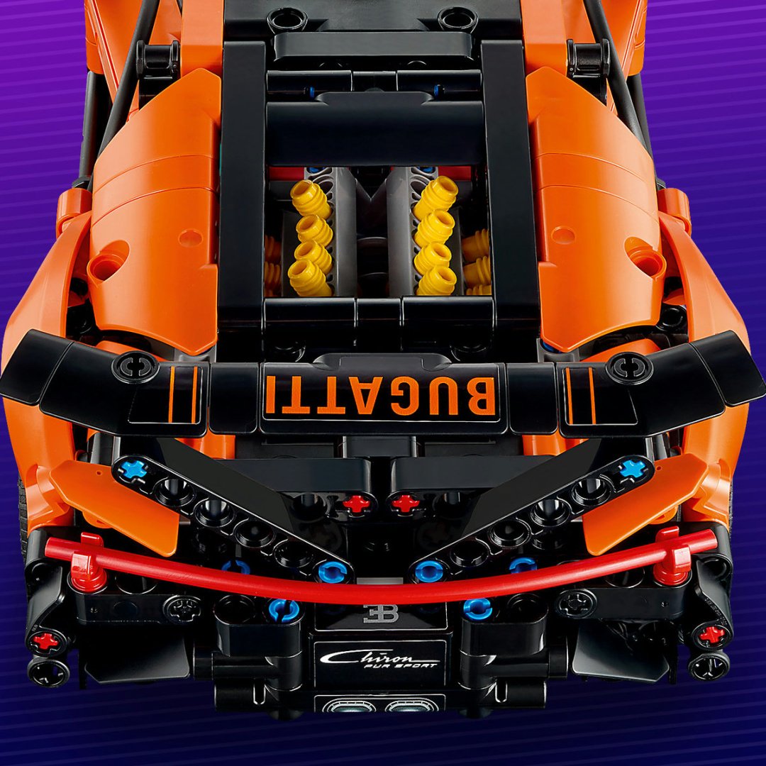 Конструктор LEGO Гоночный автомобиль Bugatti Chiron Pur Sport 42222, деталей 771 шт купить,NaN