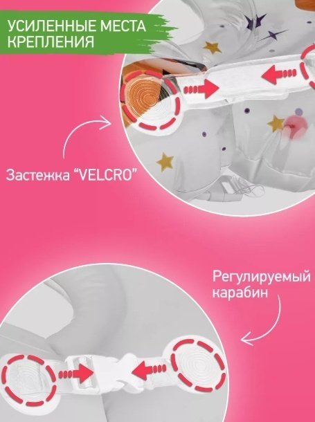 Круг на шею ROXY-KIDS FL-008 с рождения прозрачный