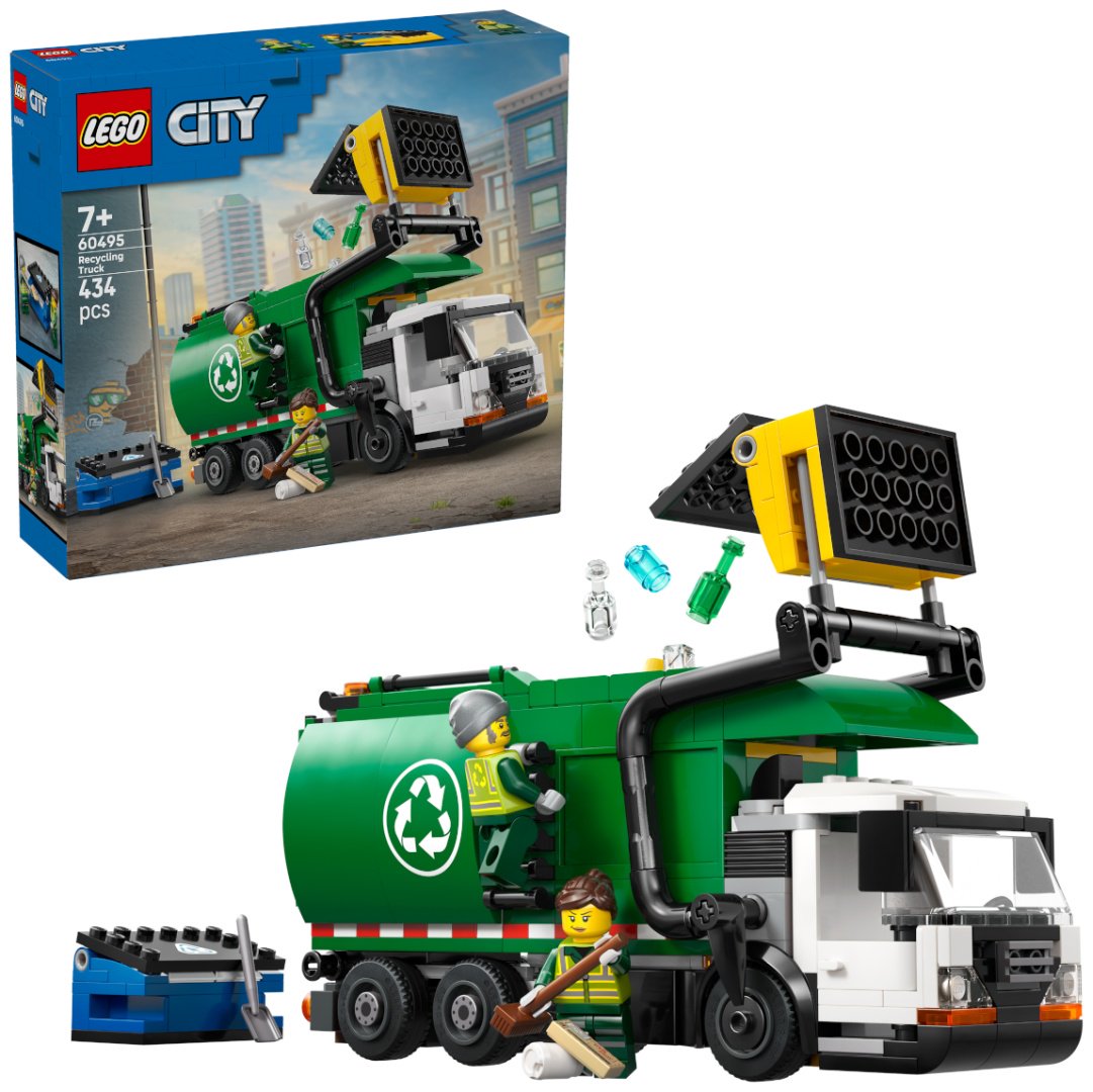 Конструктор LEGO Грузовик для переработки 60495, деталей 434 шт купить,NaN