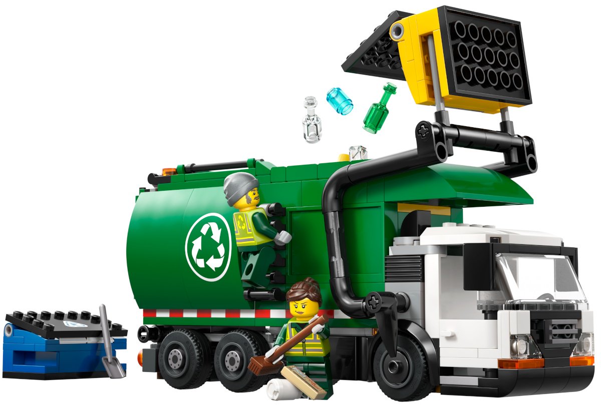 Конструктор LEGO Грузовик для переработки 60495, деталей 434 шт купить,NaN