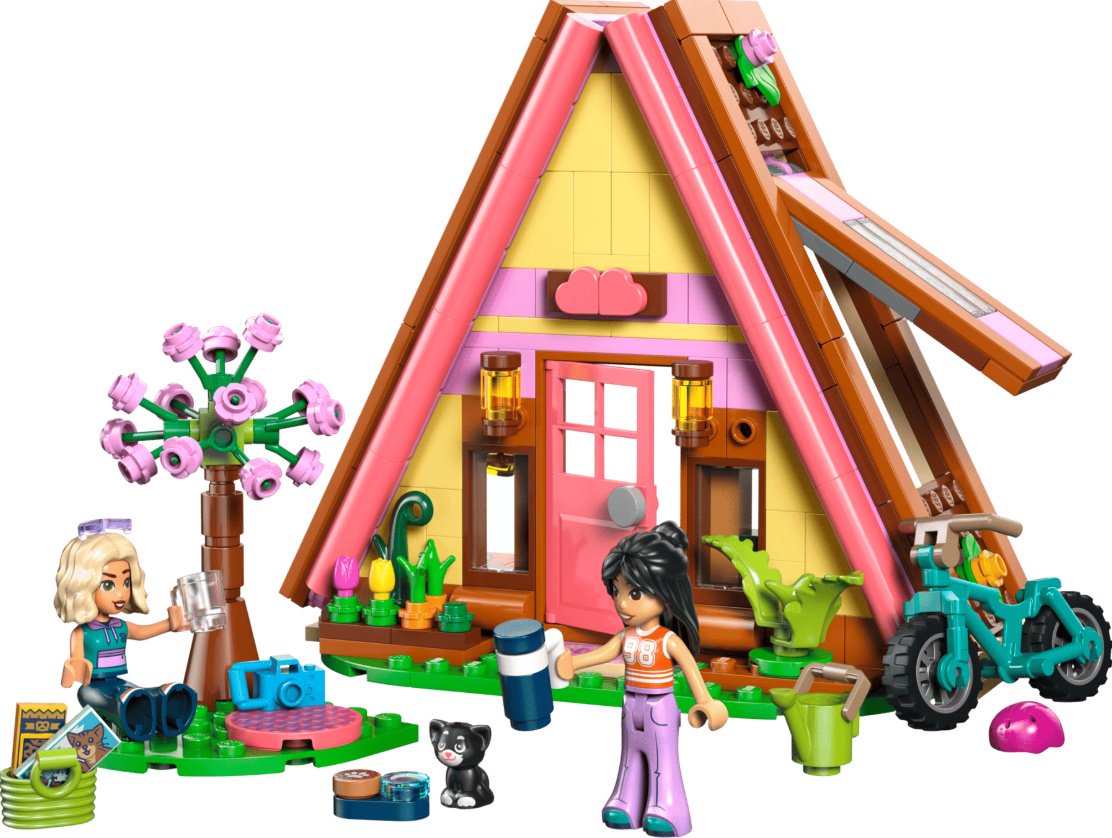 Конструктор LEGO Friends Домик для глэмпинга на природе 42682, деталей 295 шт купить,NaN