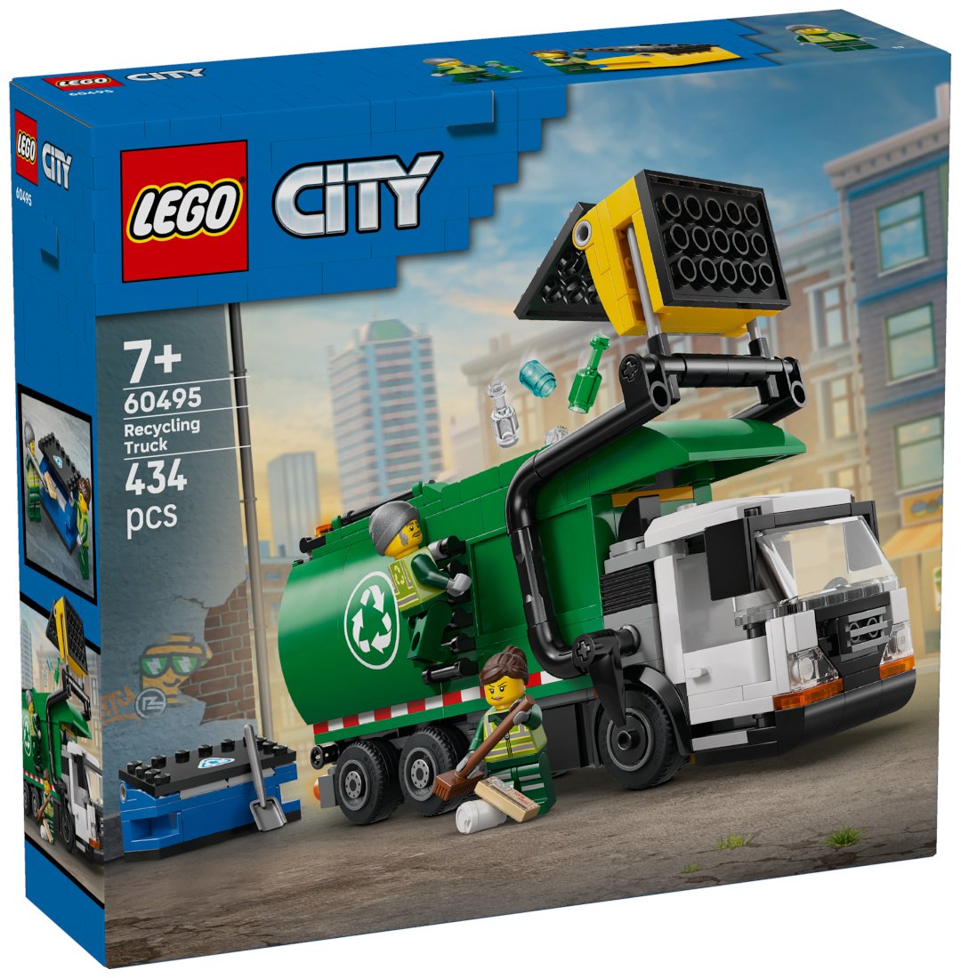Конструктор LEGO Грузовик для переработки 60495, деталей 434 шт купить,NaN