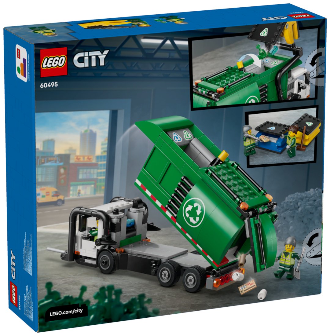 Конструктор LEGO Грузовик для переработки 60495, деталей 434 шт купить,NaN