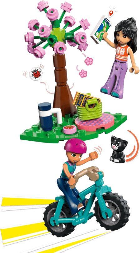 Конструктор LEGO Friends Домик для глэмпинга на природе 42682, деталей 295 шт купить,NaN