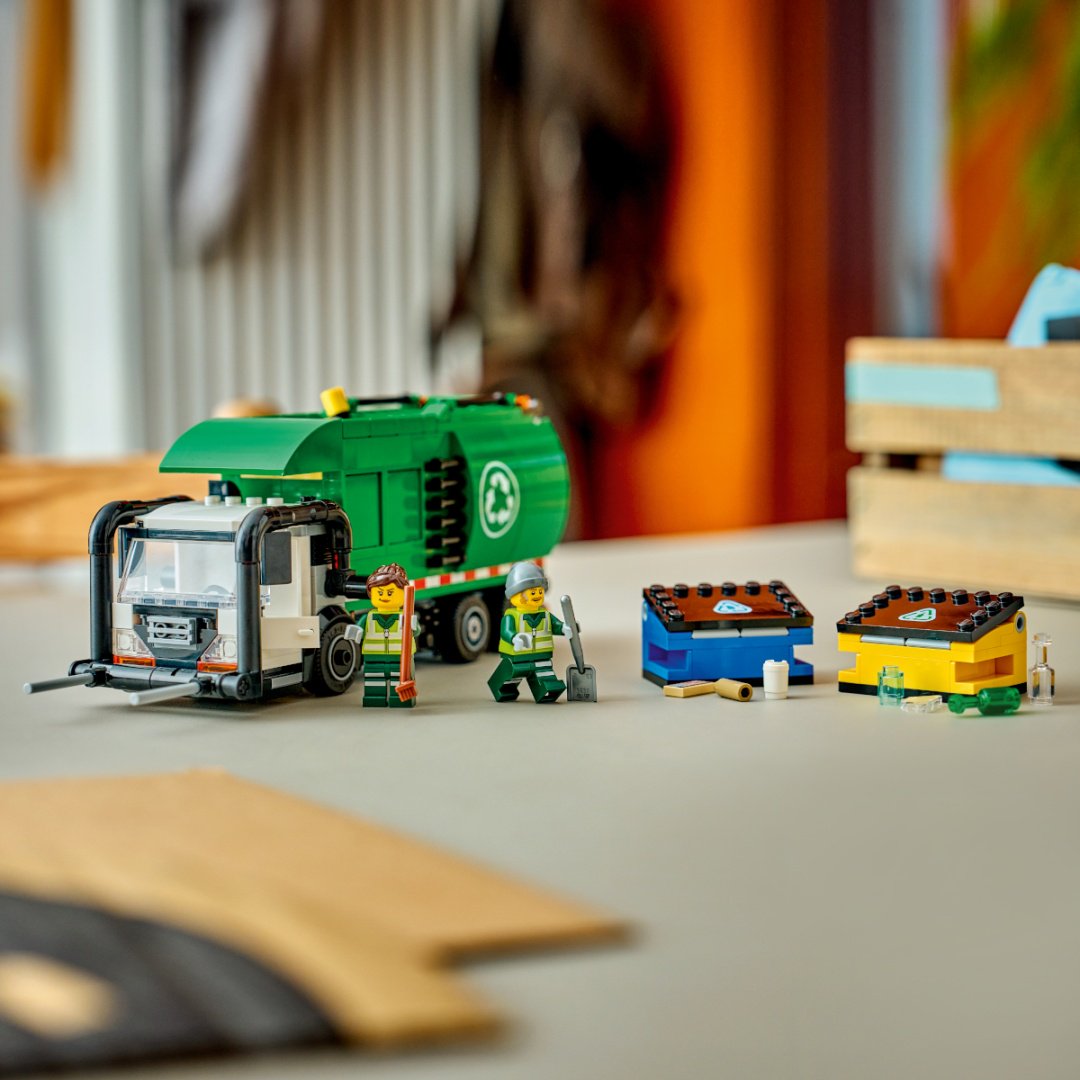 Конструктор LEGO Грузовик для переработки 60495, деталей 434 шт купить,NaN