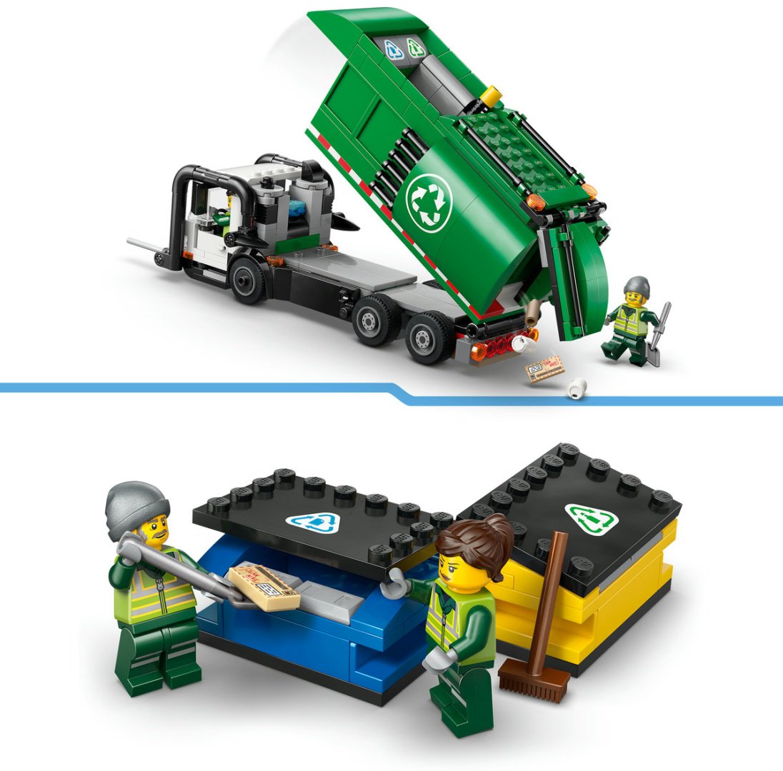 Конструктор LEGO Грузовик для переработки 60495, деталей 434 шт купить,NaN