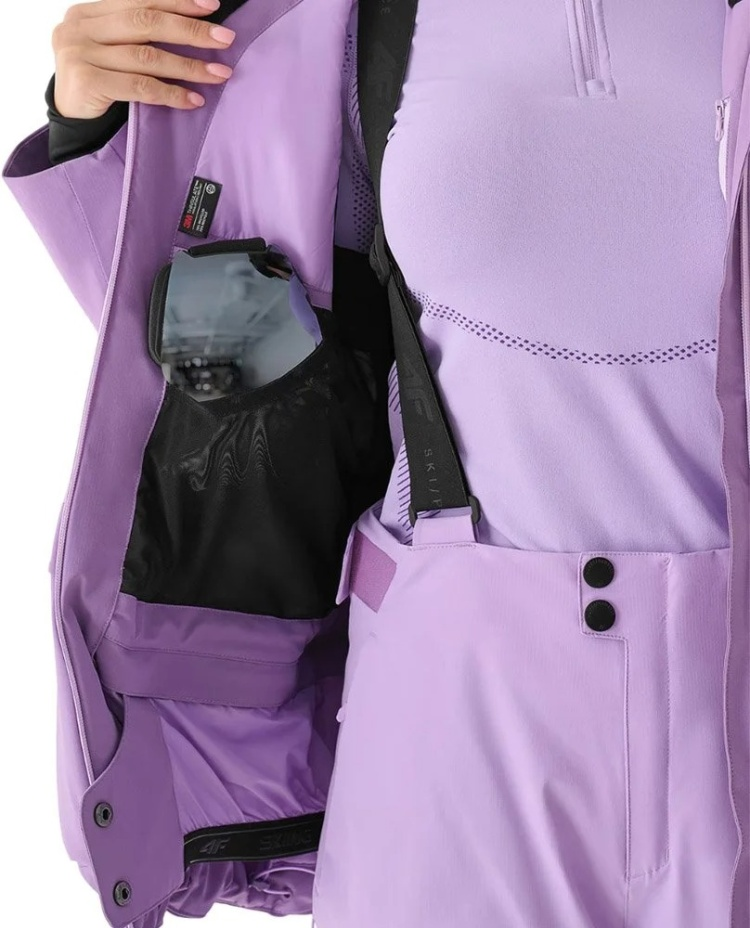 Куртка горнолыжная 4F Skiing 4FWAW24TTJAF583-51S фиолетовая XS 40-42 купить,NaN